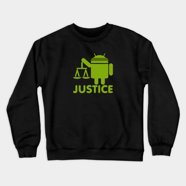 Game Justice Crewneck Sweatshirt by StandAndStare